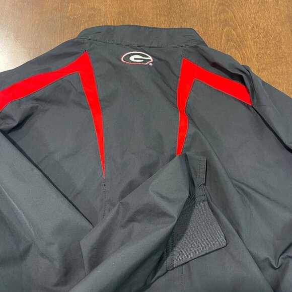 Vintage Nike Fit Storm Georgia Bulldogs Windbreaker Jacket Men's Size Large UGA - Picture 5 of 13